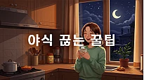 야식의 유혹, 이제 그만! 다이어트 중 야식 끊는 현실적인 꿀팁 5가지