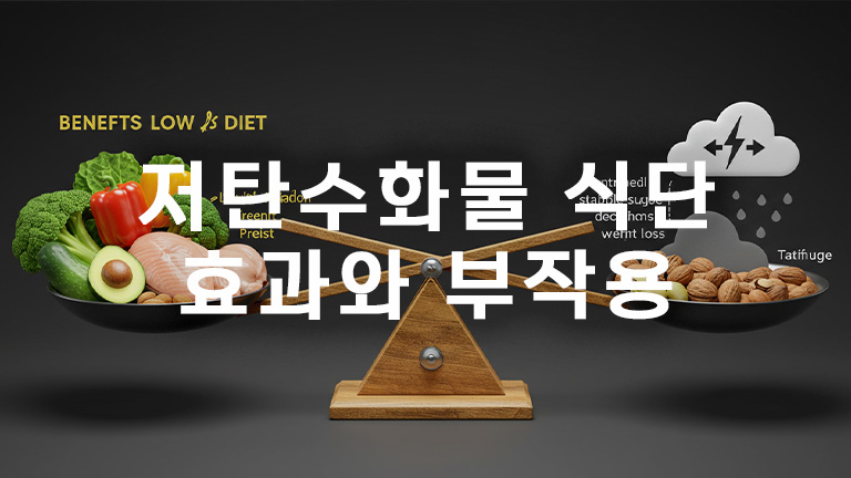 당뇨 환자를 위한 저탄수화물 식단: 효과와 부작용 자세히 보기