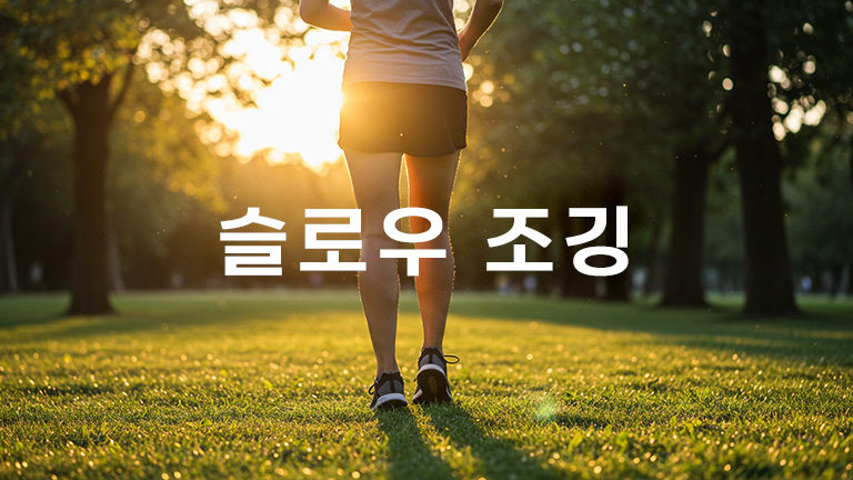 운동 통증 이제 그만! 슬로우 조깅으로 건강하게 달리는 법