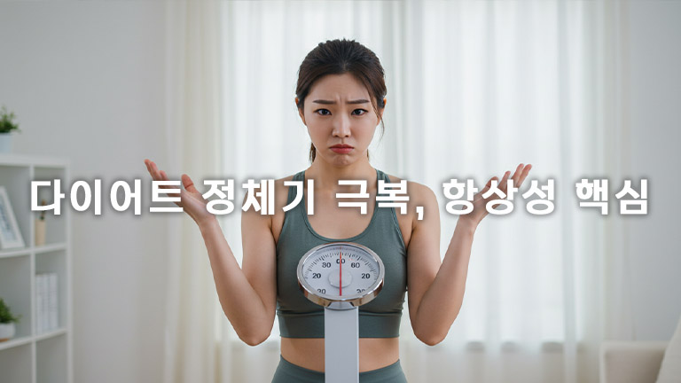다이어트 정체기 극복, 항상성 핵심