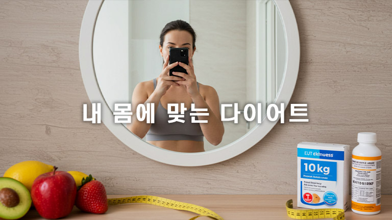 10kg 감량, 내 몸에 맞는 다이어트가 답이다