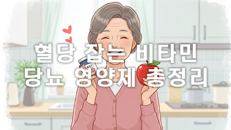 혈당 잡는 비타민: 당뇨 영양제 총정리 혈당 잡는 비타민: 당뇨 영양제 총정리