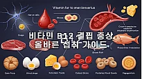 당신의 B12 수치는? 하루 권장량과 음식 총정리