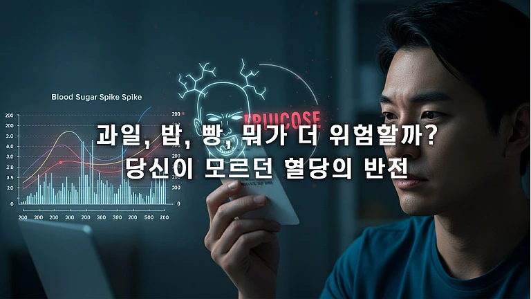 혈당 스파이크, 진짜 원인은 과당이었다: 포도당과 과당의 진실 혈당 스파이크, 진짜 원인은 과당이었다: 포도당과 과당의 진실