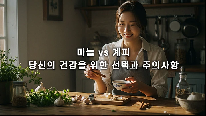 마늘과 계피의 효능과 부작용, 제대로 알고 먹는 법 마늘과 계피의 효능과 부작용, 제대로 알고 먹는 법