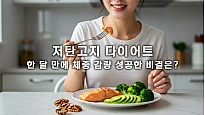 저탄고지 식단 추천: 초보자를 위한 저탄고지 식단 짜는 법