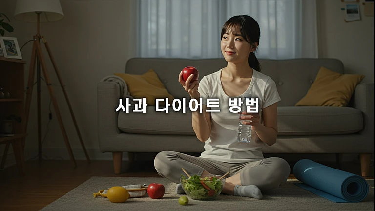 사과 다이어트 방법, 쉬우면서도 효과적인 체중 관리법