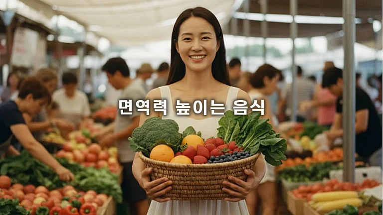 면역력 높이는 음식 5가지: 환절기 면역력 강화를 위한 제철 식단과 생활 습관 면역력 높이는 음식 5가지: 환절기 면역력 강화를 위한 제철 식단과 생활 습관