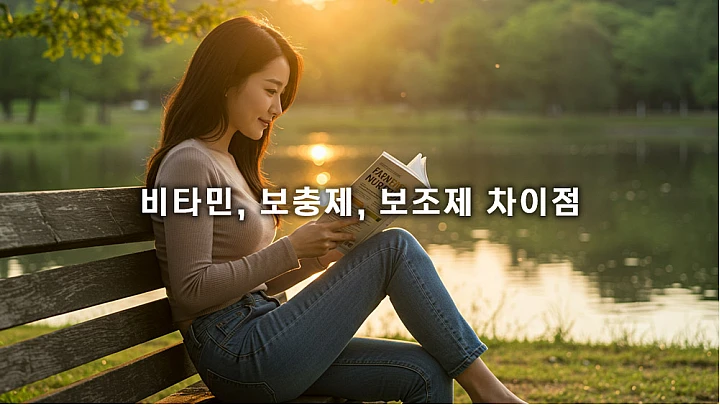 비타민과 보충제, 보조제 차이점 비타민과 보충제, 보조제 차이점