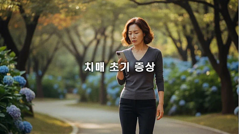 치매 초기 증상, 기억력보다 시공간 시각 장애를 먼저 의심하세요 (천마 HX106과 예방 습관)