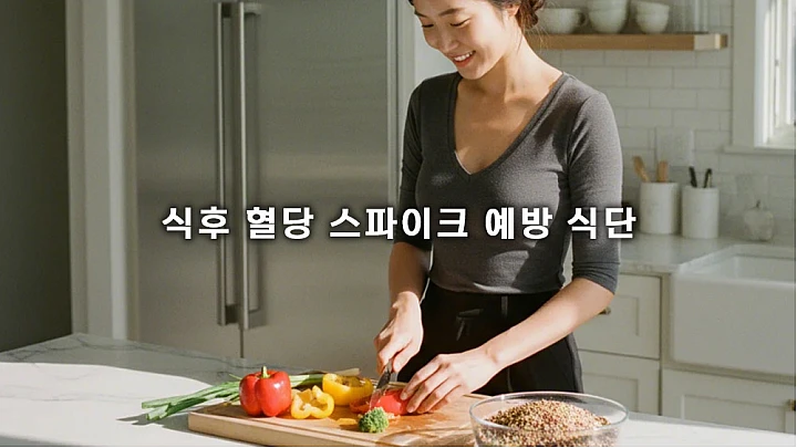 식후 혈당 스파이크 예방 식단, 췌장 건강 관리를 위한 저혈당 지수 조리법 식후 혈당 스파이크 예방 식단, 췌장 건강 관리를 위한 저혈당 지수 조리법