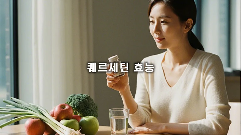 퀘르세틴 효능 복용법, 알레르기 비염 천연 항히스타민제 선택 기준 TOP 3