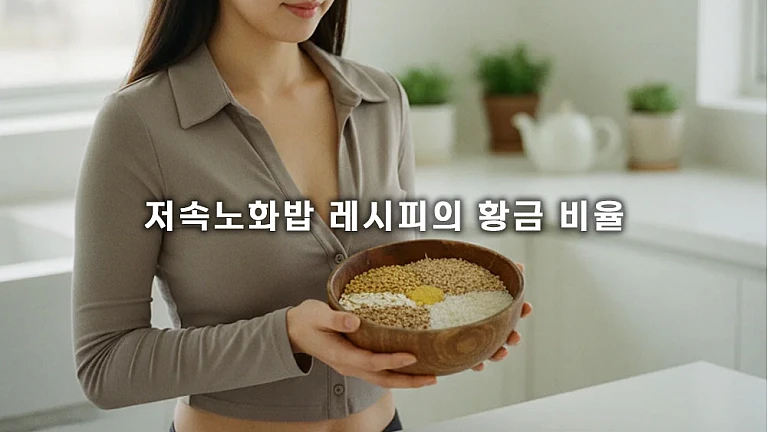 정희원 교수가 추천하는 저속노화밥 황금 비율: 렌틸콩, 귀리 완벽 레시피와 팁 TOP 5