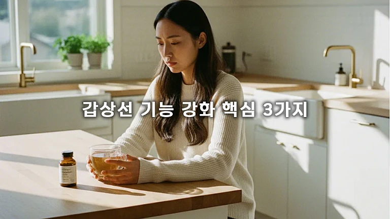 갑상선 기능 강화 핵심 3가지: 요오드 셀렌 비타민 B12 복합 섭취 가이드