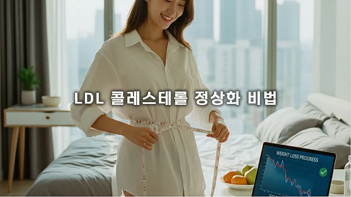 LDL 콜레스테롤 정상화 비법: 3주 다이어트로 허리 둘레 8cm 감소와 혈액 수치 변화 성공 사례 LDL 콜레스테롤 정상화 비법: 3주 다이어트로 허리 둘레 8cm 감소와 혈액 수치 변화 성공 사례
