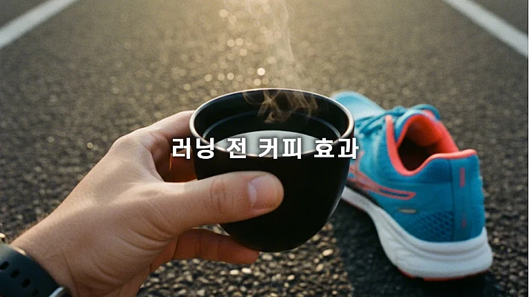 러닝 전 커피 효과: 운동 30분 전 마시면 기록 향상, 최적의 섭취 가이드