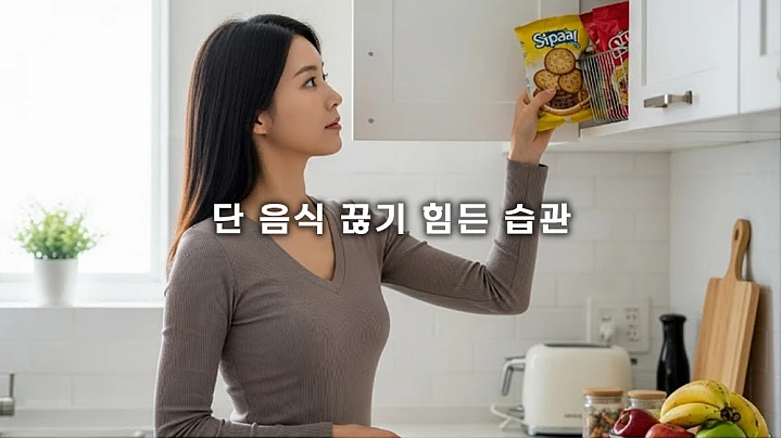 단 음식 끊기 힘든 습관, 설탕 중독 줄이는 단계별 행동 변화와 대안 식단 5가지