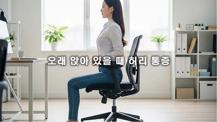 오래 앉아 있을 때 허리 건강 지키는 올바른 의자 자세 세팅과 30분 스트레칭 팁