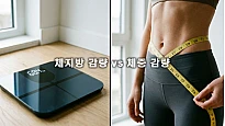 체지방 감량 vs 체중 감량 뭐가 더 중요, 실패 없는 다이어트 선택 기준 정리