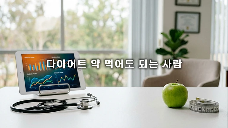 다이어트 약 먹어도 되는 사람, 건강 상하지 않는 합리적 선택 기준 3가지