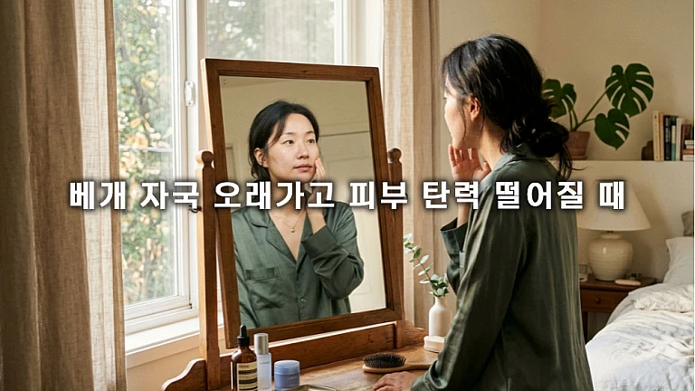 베개 자국 오래가고 피부 탄력 떨어질 때 확인해야 할 필수 관리법