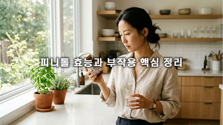 피니톨 효능과 부작용 핵심 정리 및 올바른 제품 선택 가이드