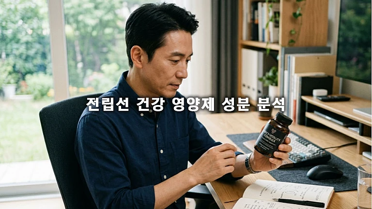 전립선 건강 영양제 성분 분석으로 알아보는 올바른 선택 방법