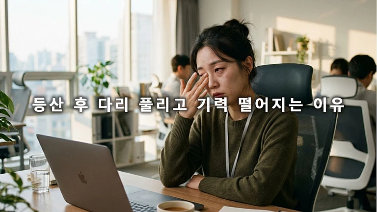 오후만 되면 눈꺼풀 떨리고 피로한 이유와 신경 전달 물질의 핵심 원료 점검하기