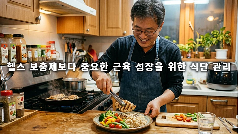 헬스 보충제보다 중요한 근육 성장을 위한 식단 관리 3원칙