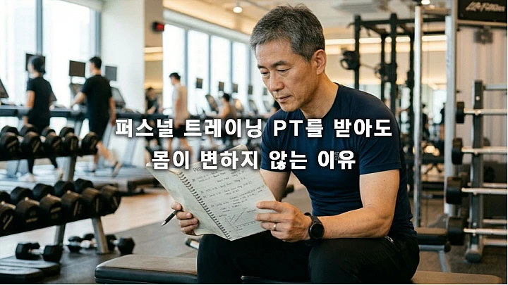 퍼스널 트레이닝 PT를 받아도 몸이 변하지 않는 결정적인 이유 퍼스널 트레이닝 PT를 받아도 몸이 변하지 않는 결정적인 이유