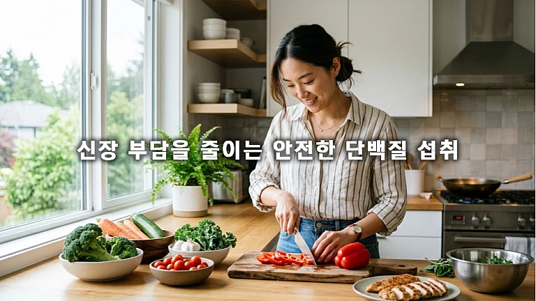 신장 부담을 줄이는 안전한 단백질 섭취와 필수 영양 관리 전략
