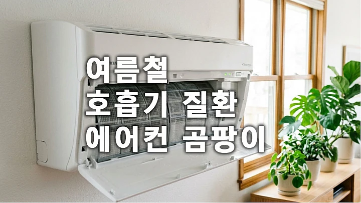 여름철 호흡기 질환 에어컨 곰팡이 연관성과 만성 기침 예방 관리법 여름철 호흡기 질환 에어컨 곰팡이 연관성과 만성 기침 예방 관리법