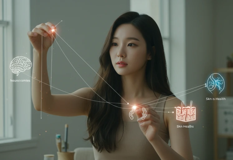 비타민 B6의 중요성을 보여주는 한국 여성