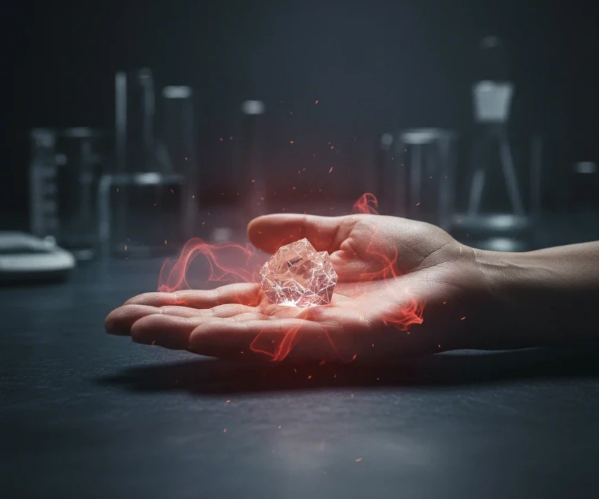 면역 노화와 만성 질환 위험성을 상징하는 이미지