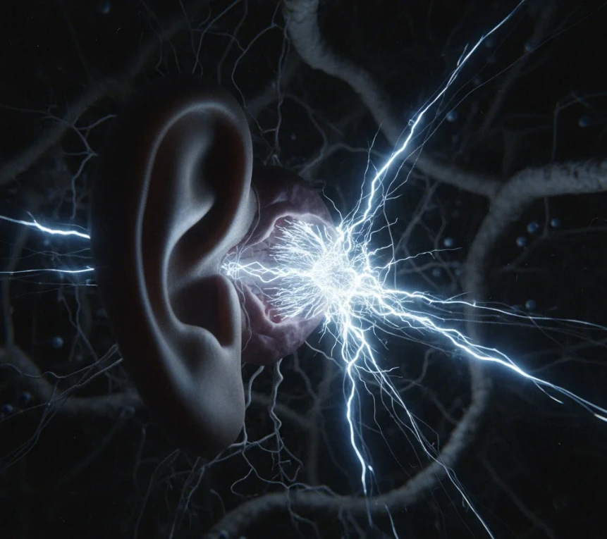 난청으로 인한 청각 신경계의 과활성화 잡음